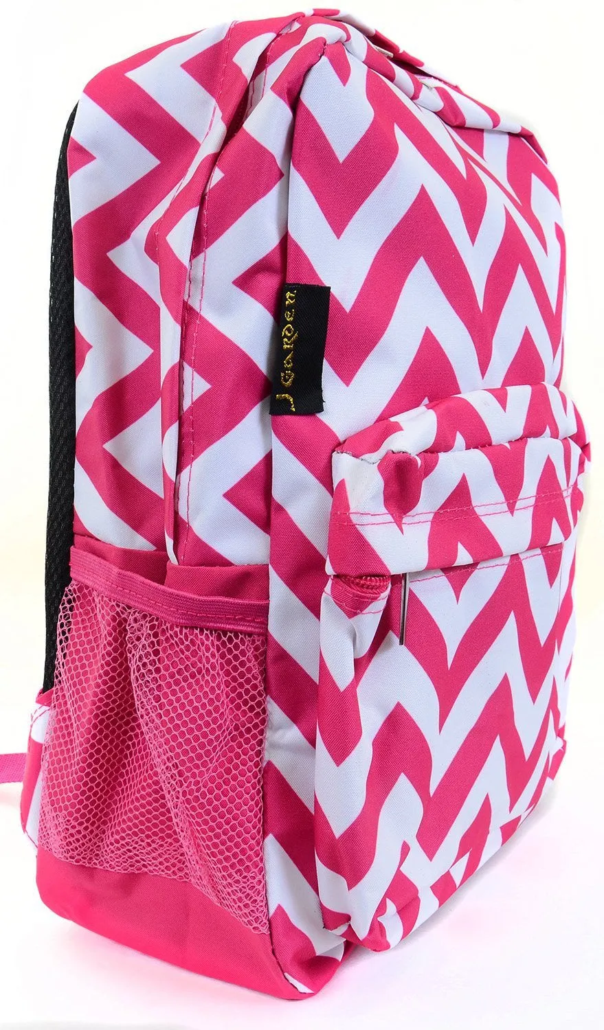 Chevron Print Fashion Canvas School Cheer Backpack