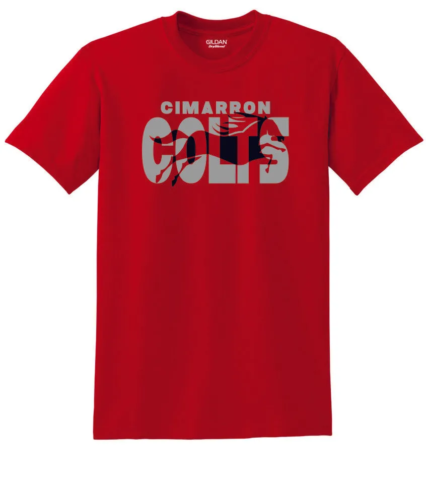 Cimarron Colts Tee - Matte or Glitter