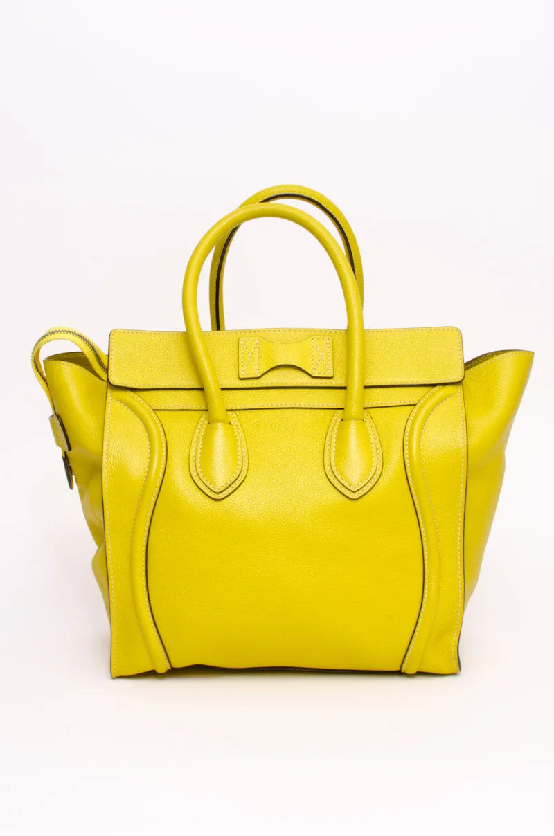 CITRON MINI LUGGAGE TOTE