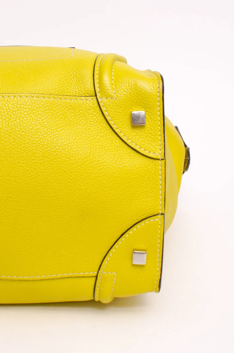 CITRON MINI LUGGAGE TOTE