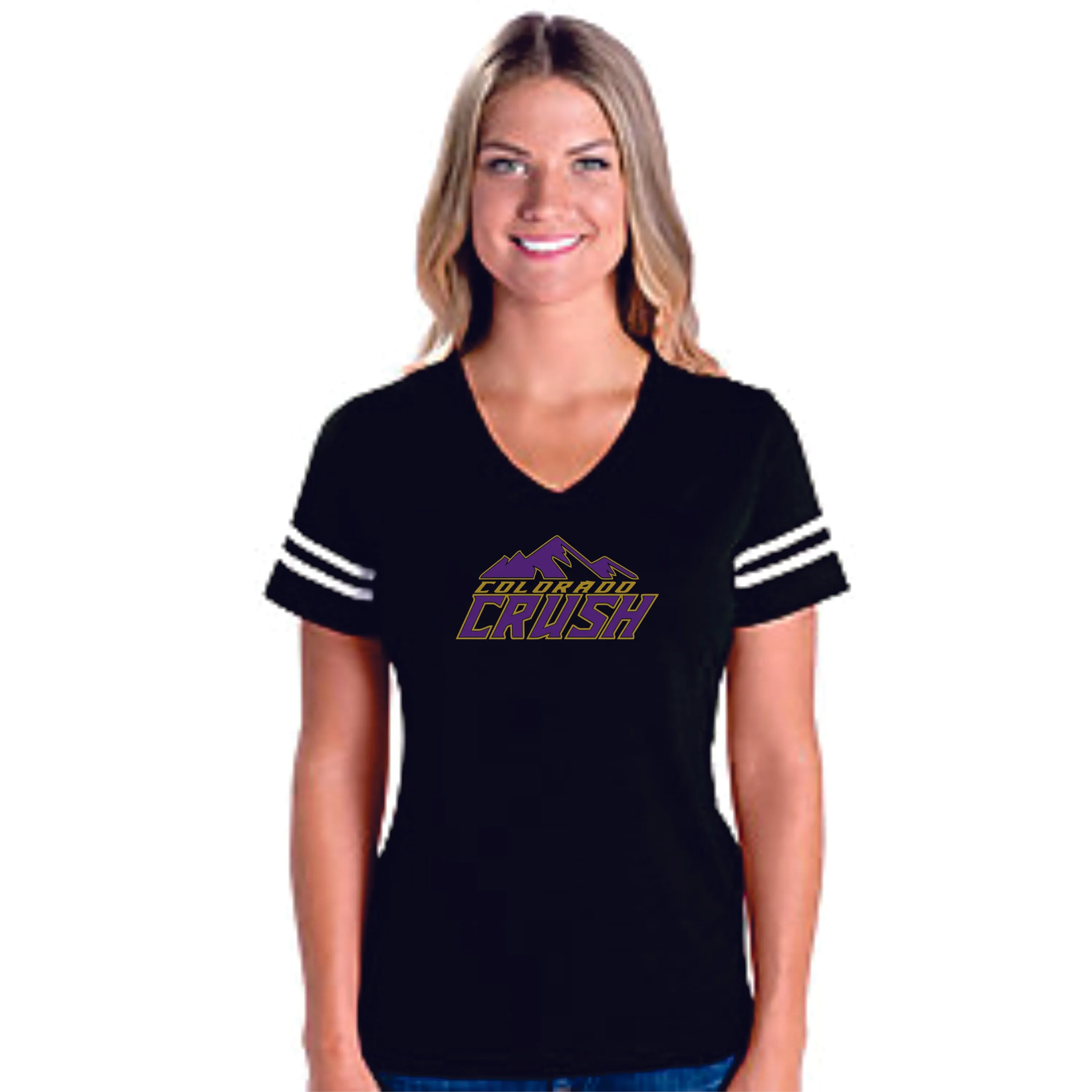 CO Crush Varsity Tee- Ladies and  Curvy Ladies