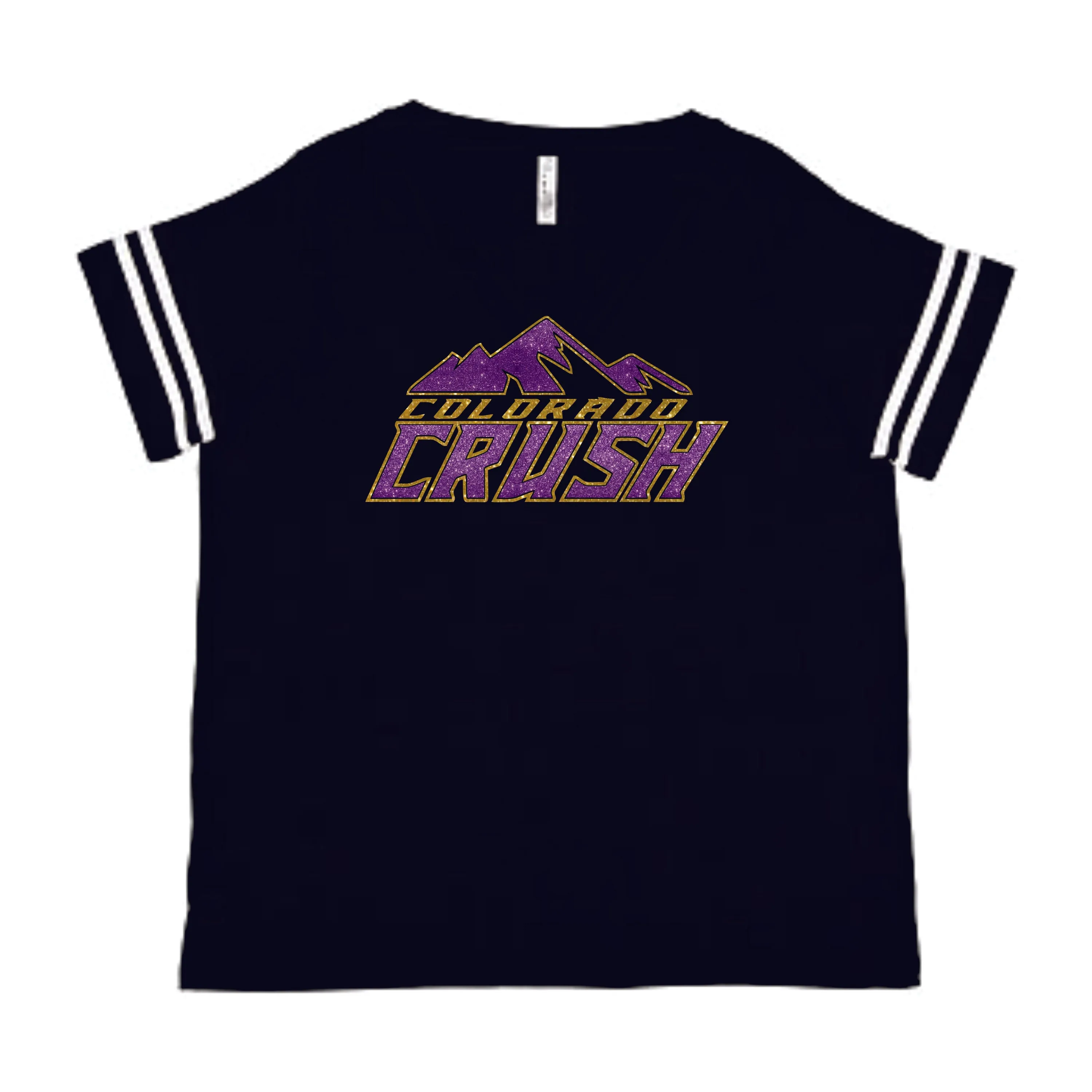 CO Crush Varsity Tee- Ladies and  Curvy Ladies