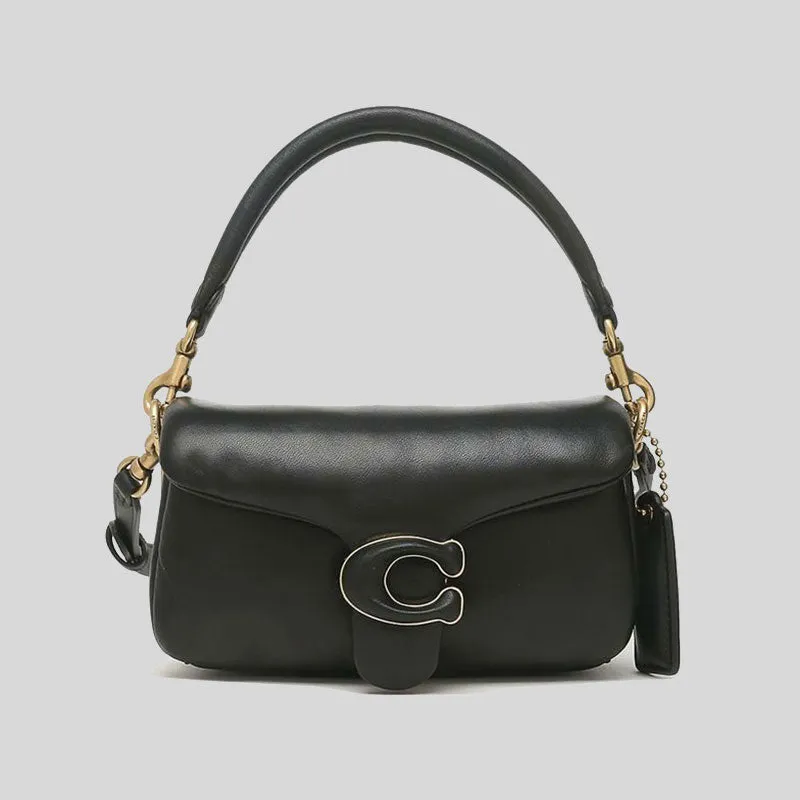 COACH Pillow Tabby Shoulder Bag 18 Black C3880