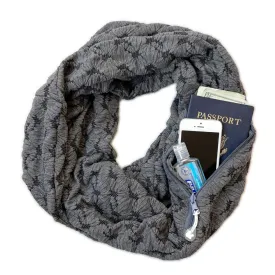 Convertible Infinity Scarf with Pocket™ | Mystic Grey