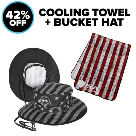 COOLING TOWEL   BUCKET HAT