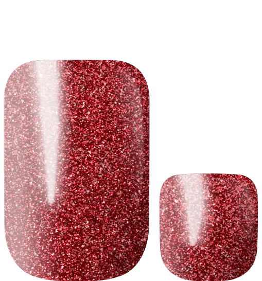 Cranberry Sparkle (Pedicure)