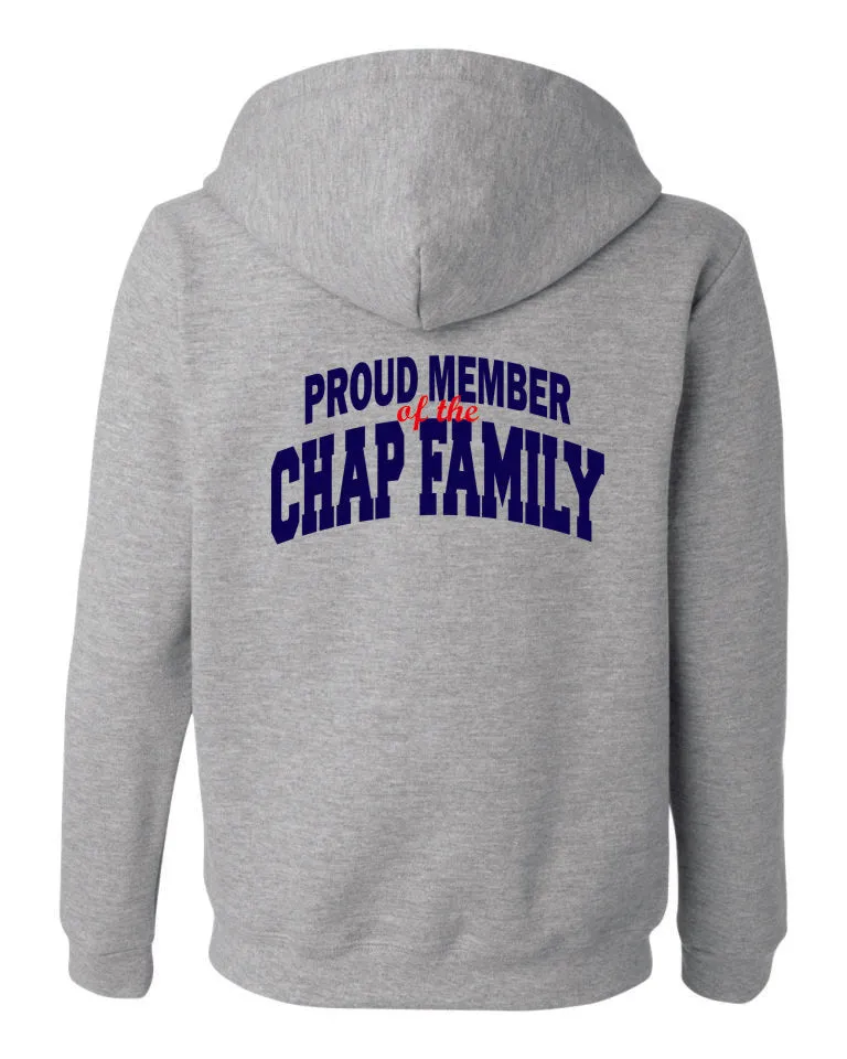 CTE Chap Family Hooded Sweatshirt- Matte or Glitter