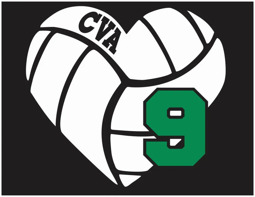 CVA Heart Decal