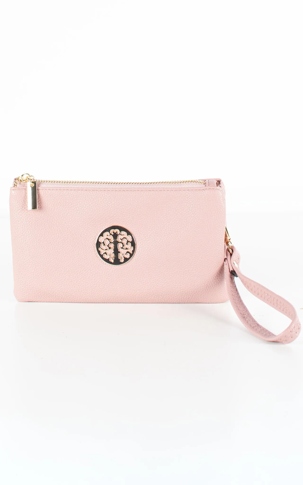 Dusky Pink Clutch Bag | Toni