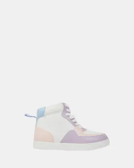 Elina Hi Top White/Pastel Multi