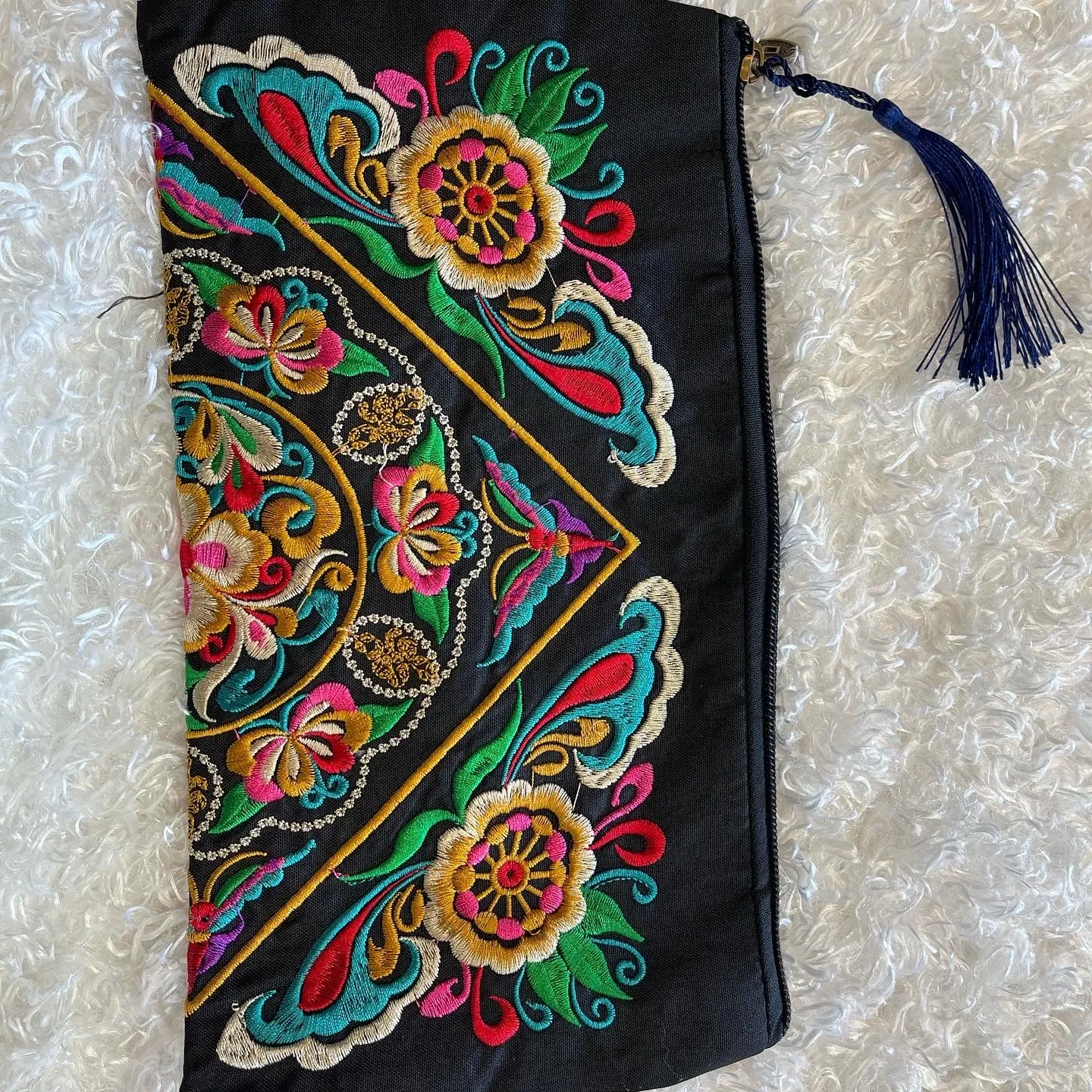 Embroidered Handbag