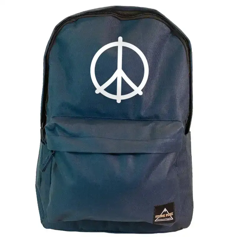 Every Day Backpack Peace Print