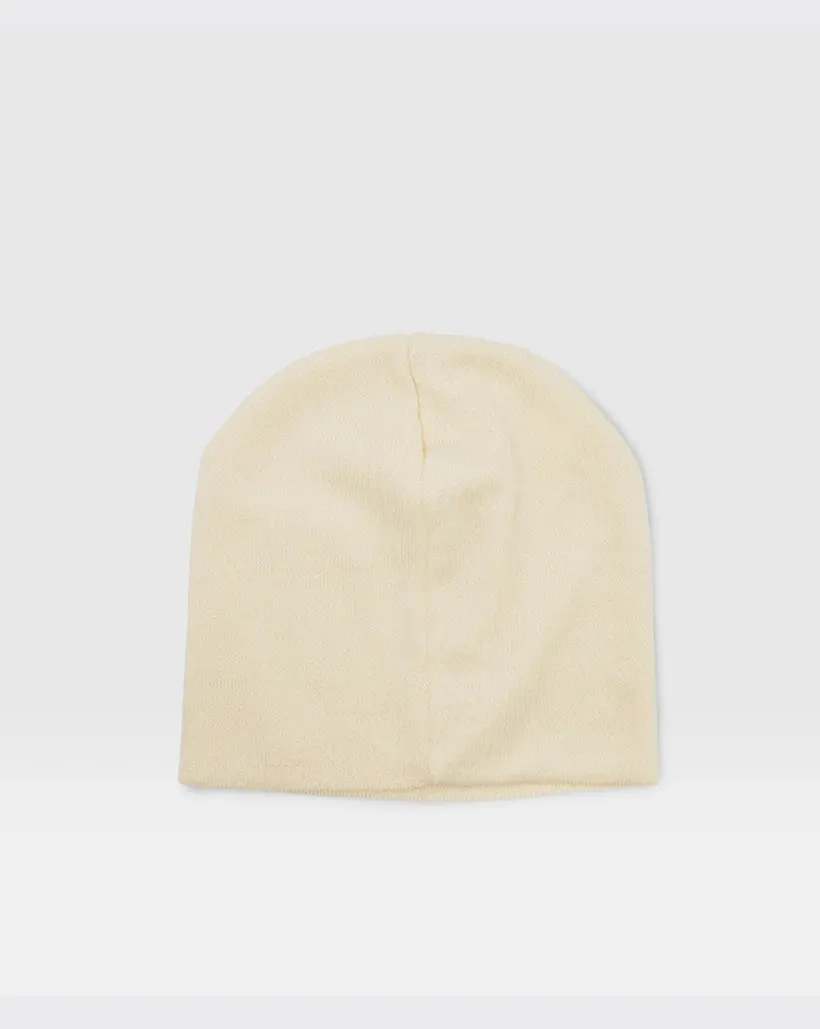 Fucking Awesome Lesser God Skull Beanie - White