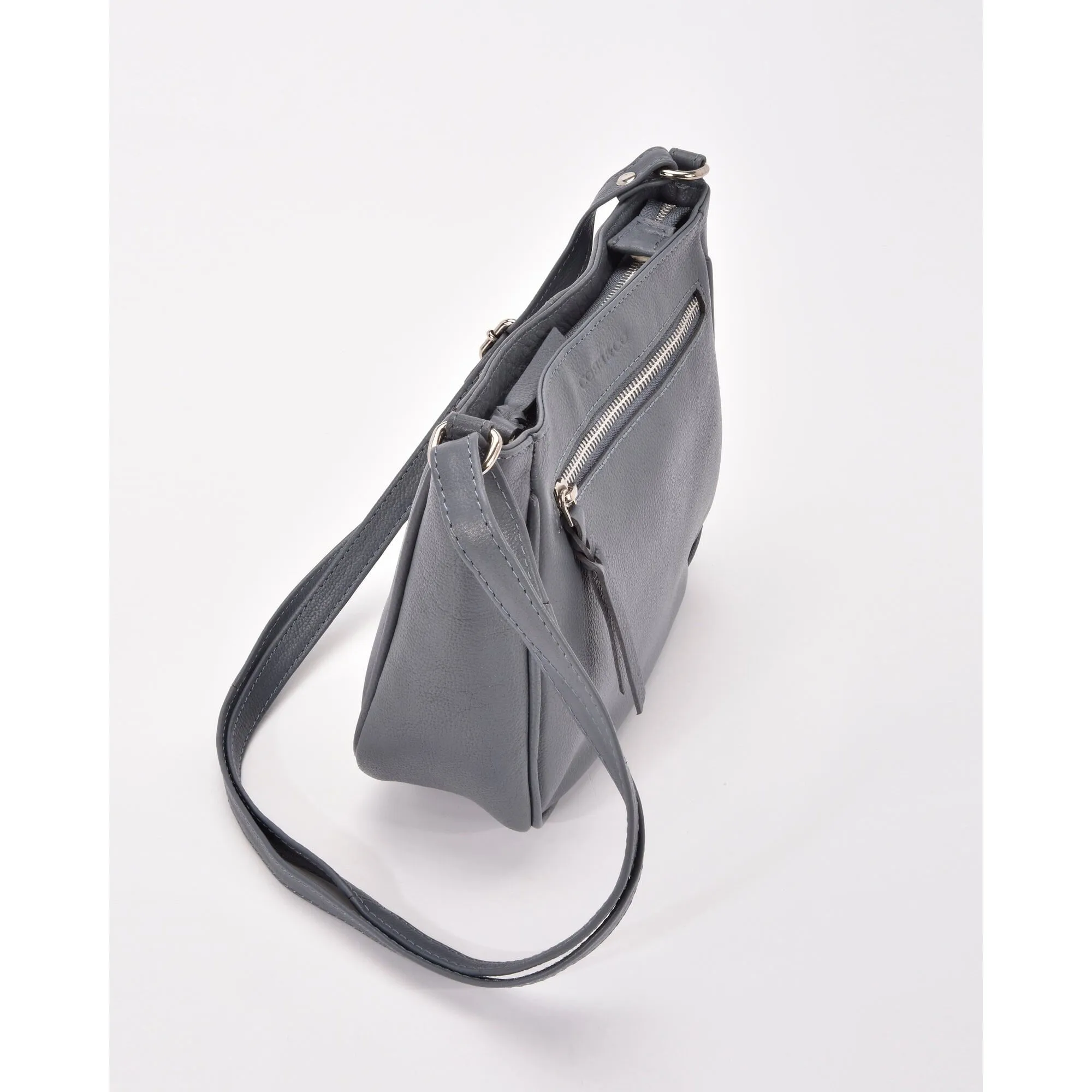 GABEE YARRA LEATHER CROSSBODY BAG