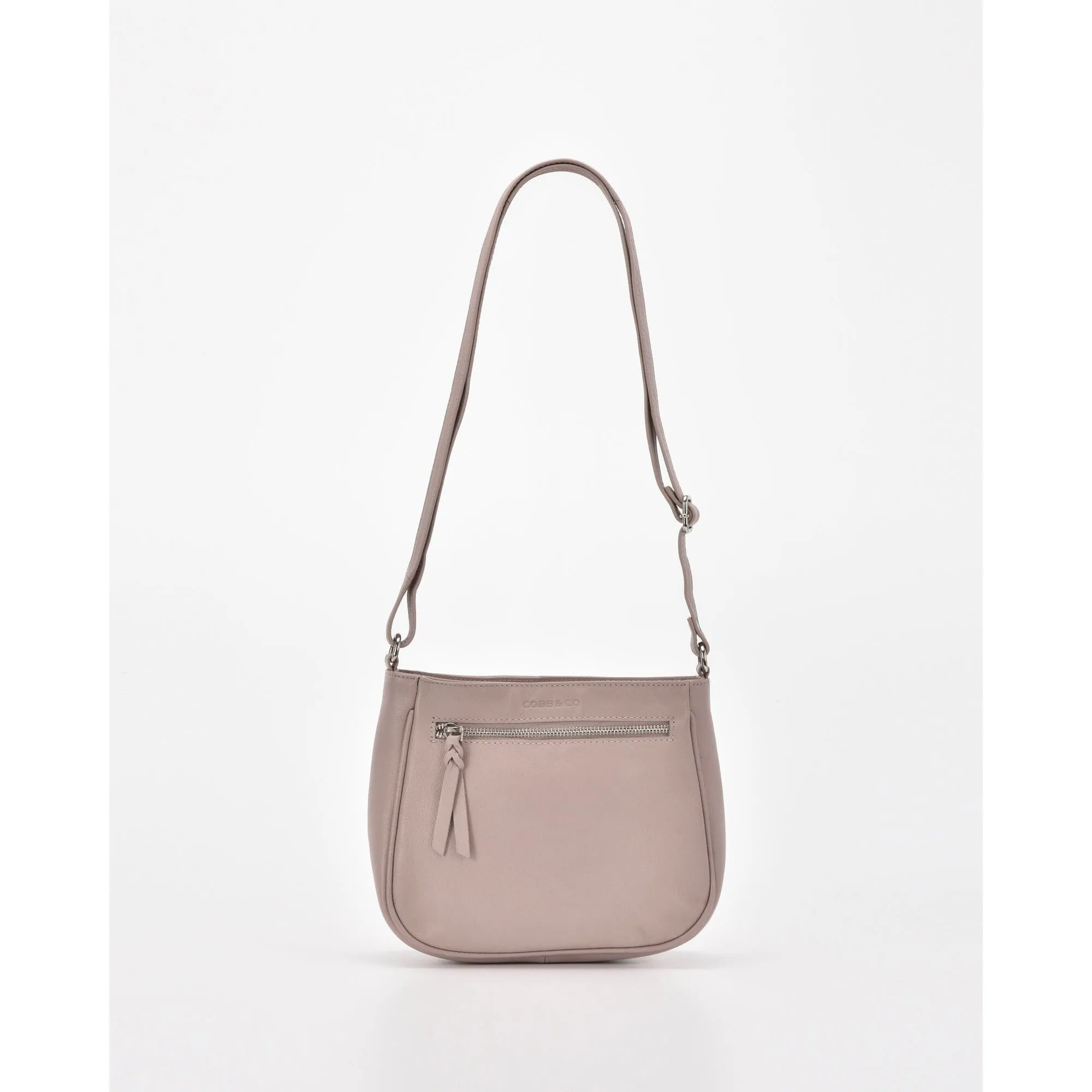 GABEE YARRA LEATHER CROSSBODY BAG