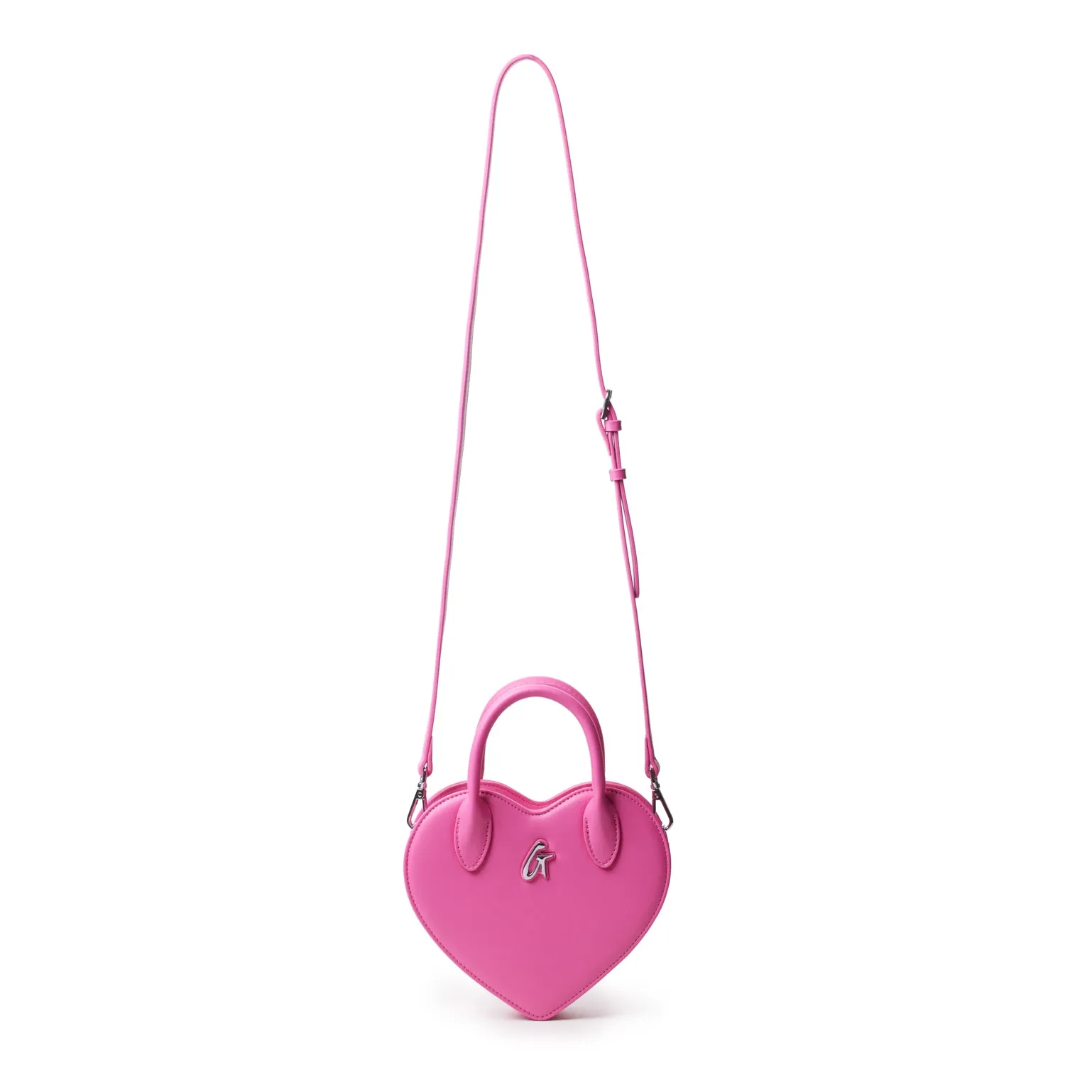 GLAM-AHOLIC PINK HEART BAG