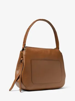 Grand Large Pebbled Leather Shoulder Bag