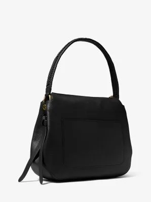 Grand Large Pebbled Leather Shoulder Bag