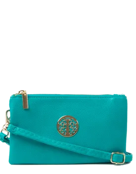 Green Blue Clutch Bag | Toni