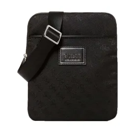 Guess Dan 4G Logo Print Mini Crossbody Bag - Black HMDNLJP0224