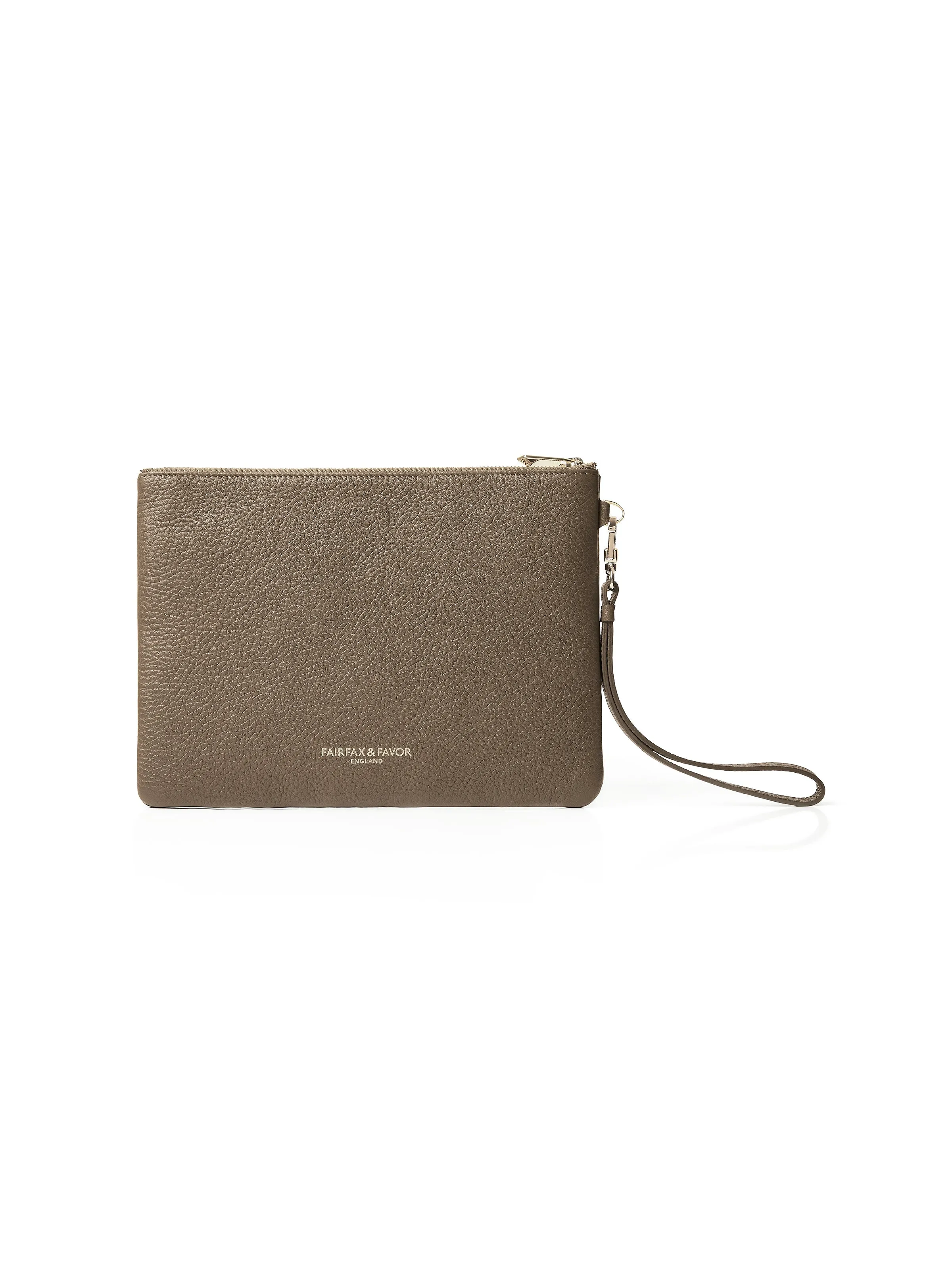 Highbury Clutch - Taupe