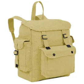 Highlander Large Pocketed Web Backpack Beige