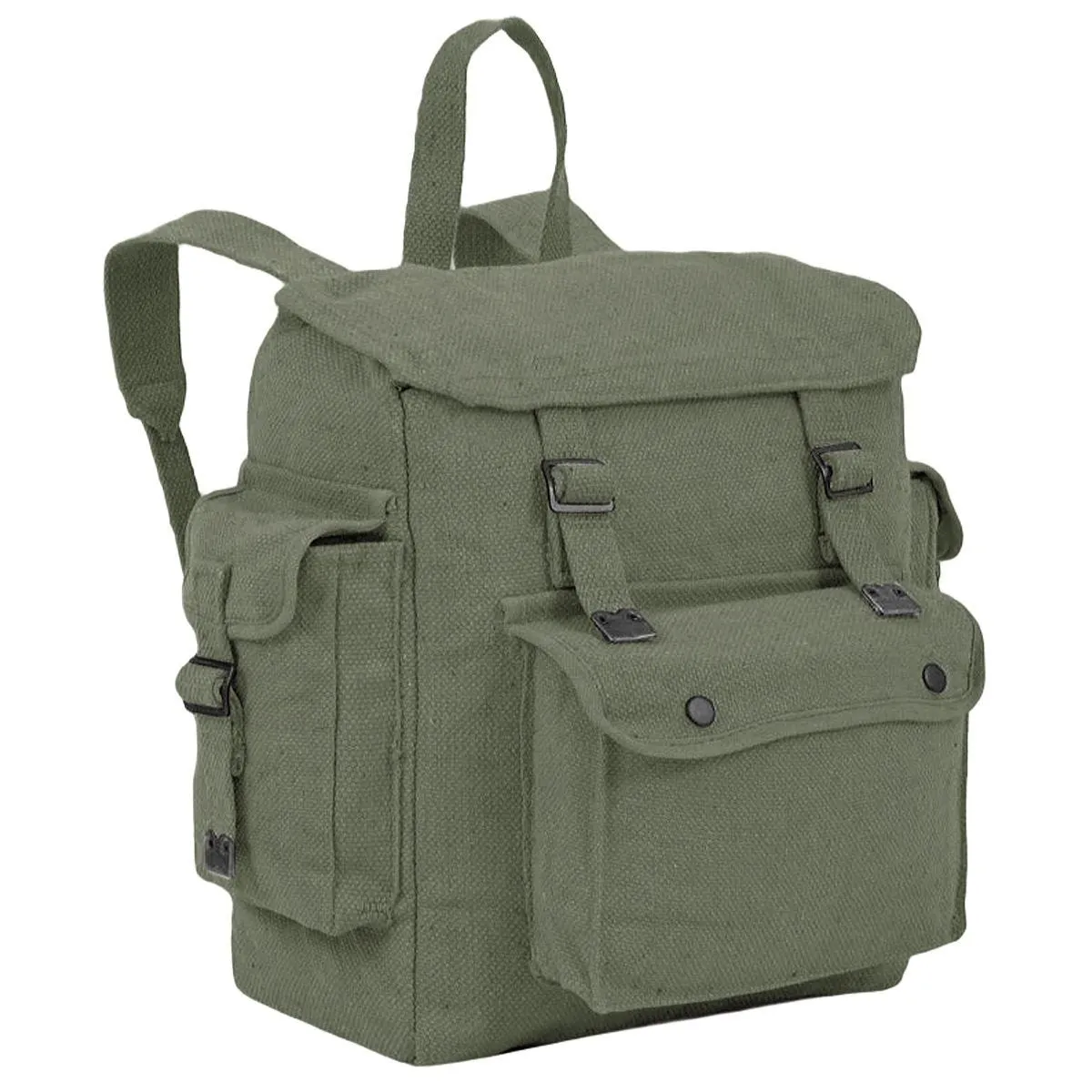 Highlander Large Pocketed Web Backpack Olive