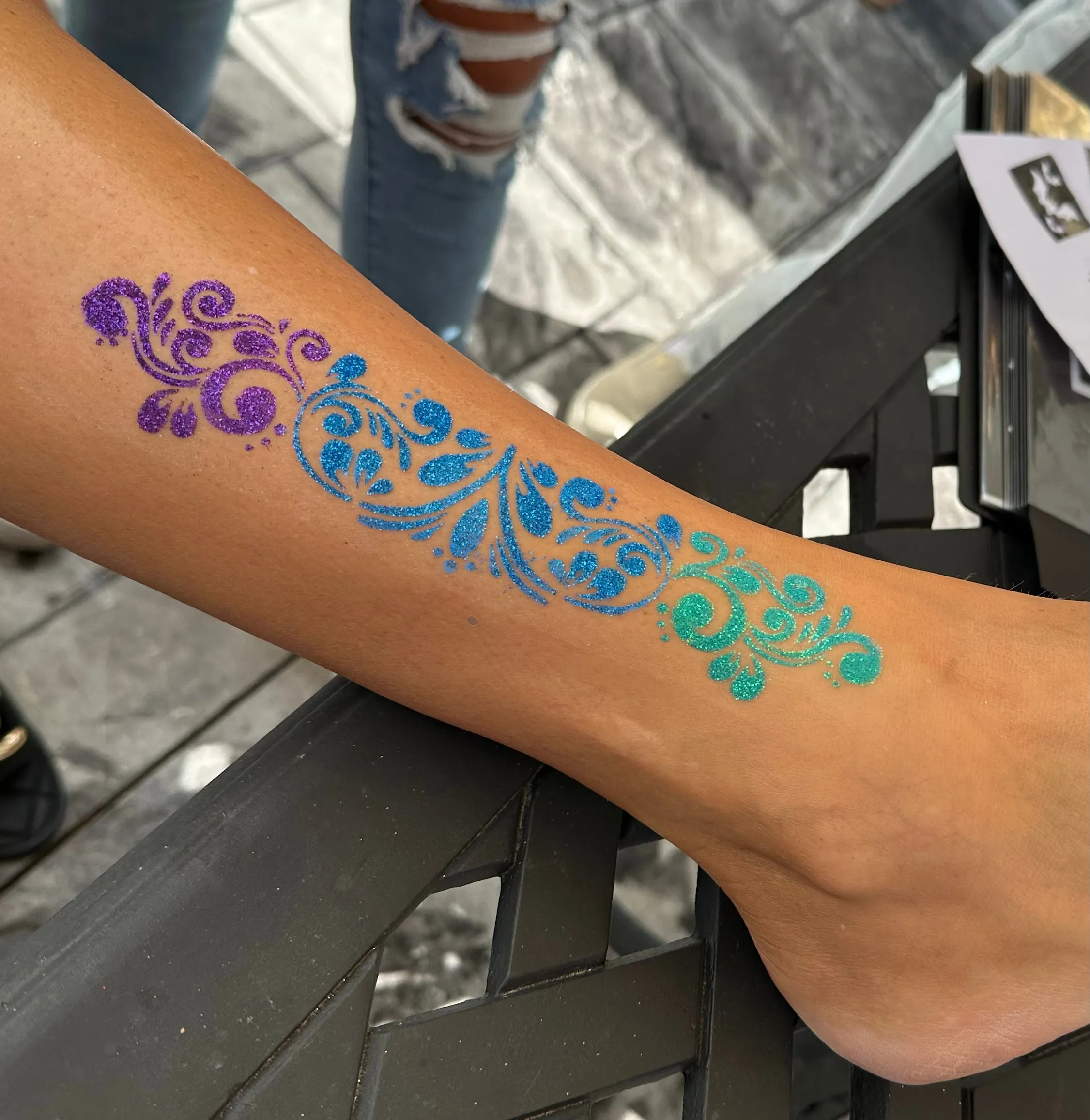 Hire a Glitter Tattoo Artist $100/hr