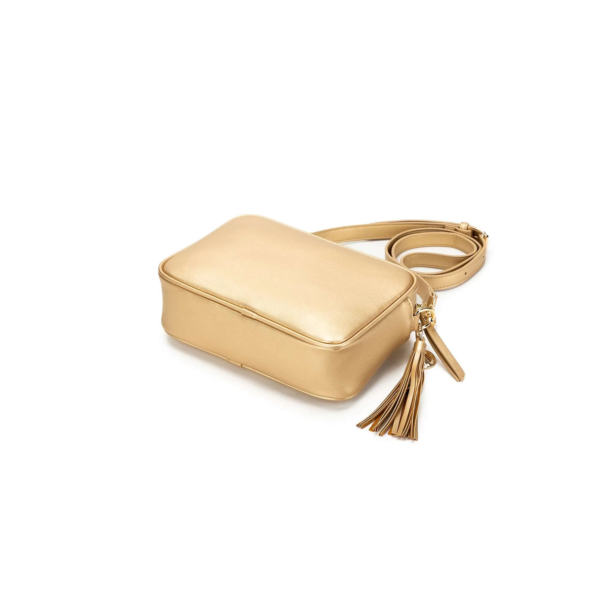 Indie Gold Crossbody Bag