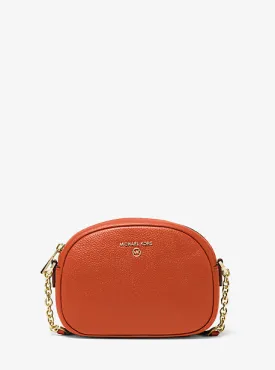 Jet Set Charm Small Pebbled Leather Crossbody Bag