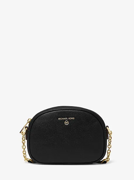 Jet Set Charm Small Pebbled Leather Crossbody Bag