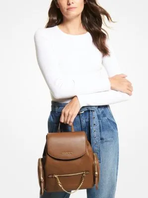 Jet Set Medium Pebbled Leather Backpack