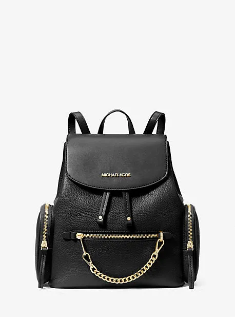 Jet Set Medium Pebbled Leather Backpack