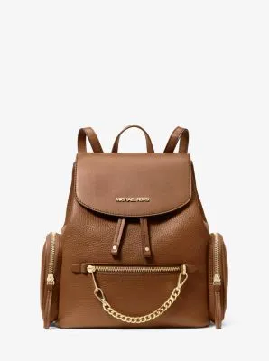 Jet Set Medium Pebbled Leather Backpack