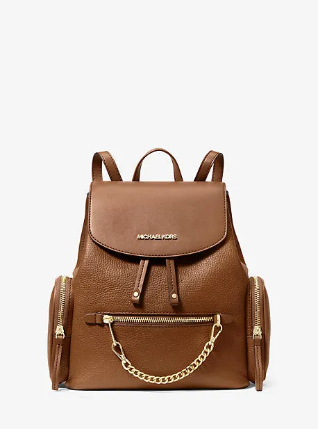 Jet Set Medium Pebbled Leather Backpack