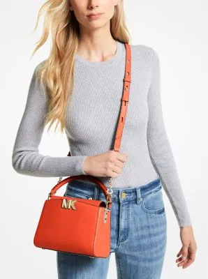 Karlie Small Leather Crossbody Bag | 55639