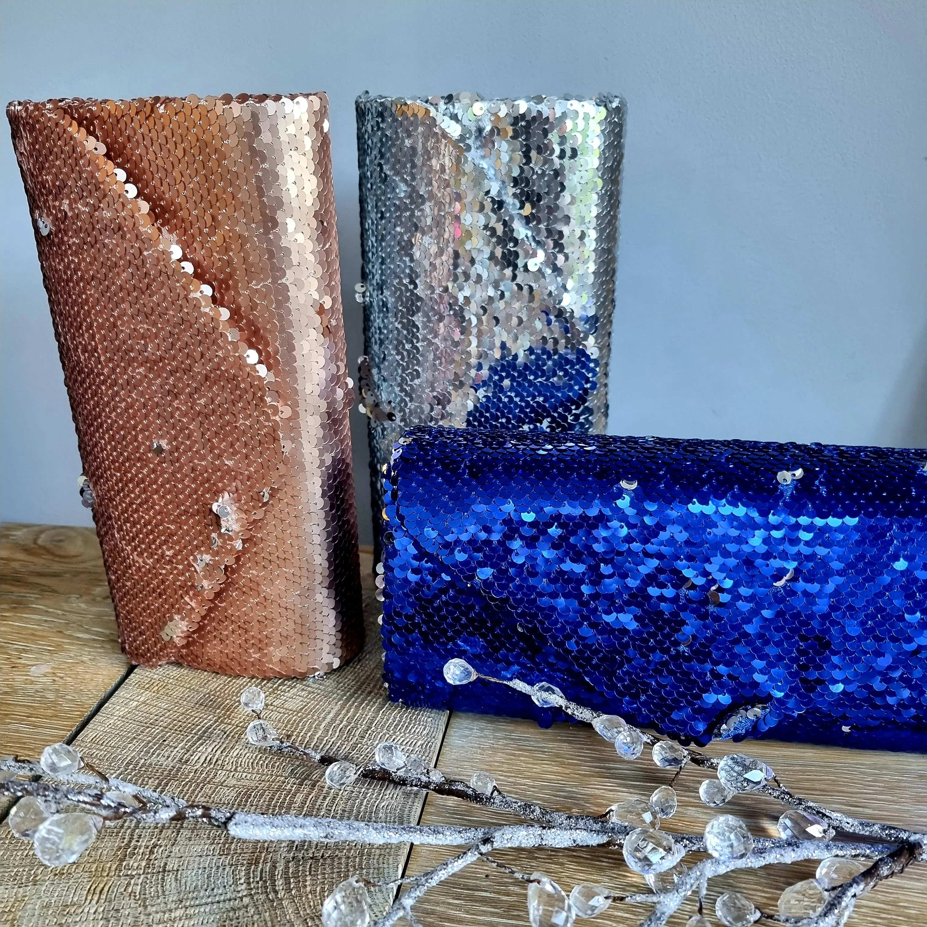 Koko Sequin clutch bag