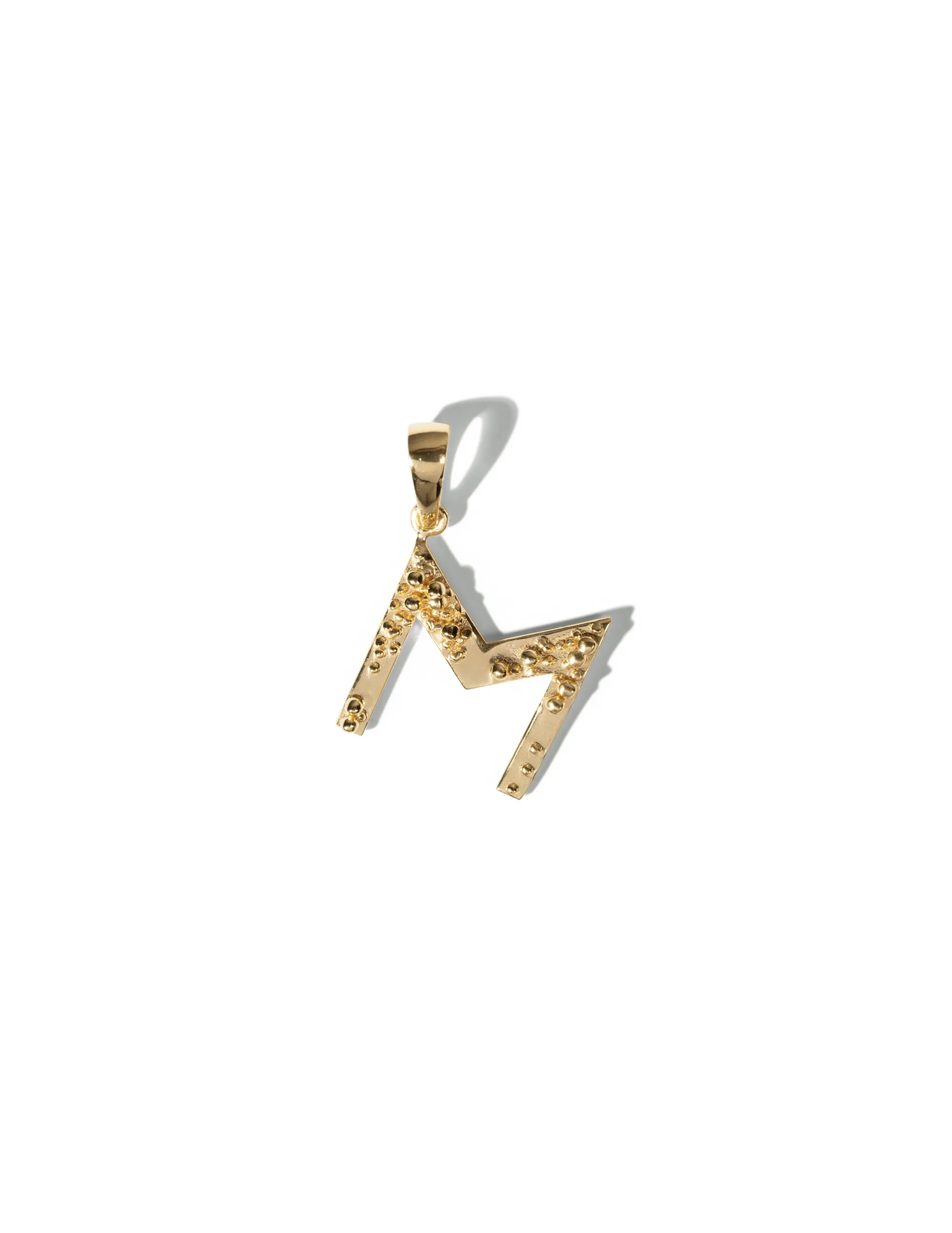 Letter Necklace A-Z <br> Gold Vermeil