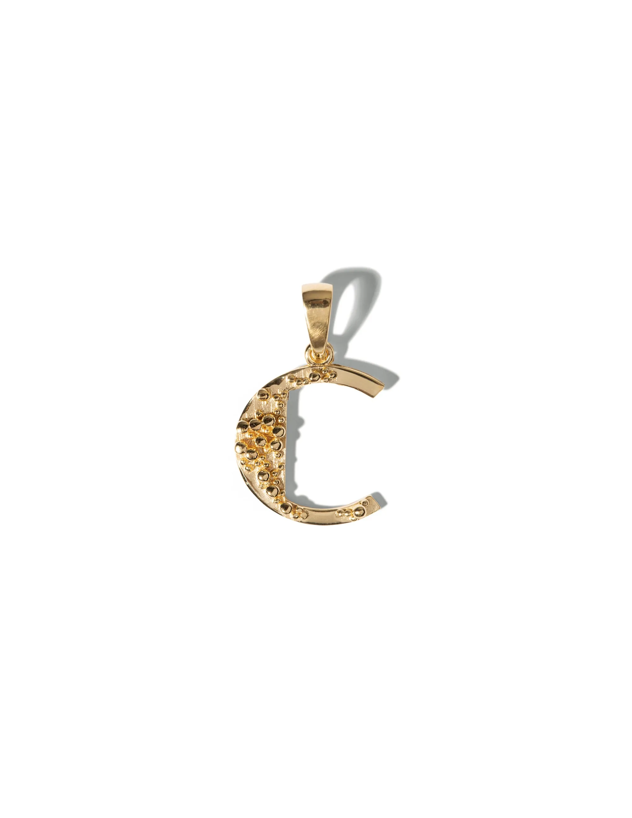 Letter Necklace A-Z <br> Gold Vermeil