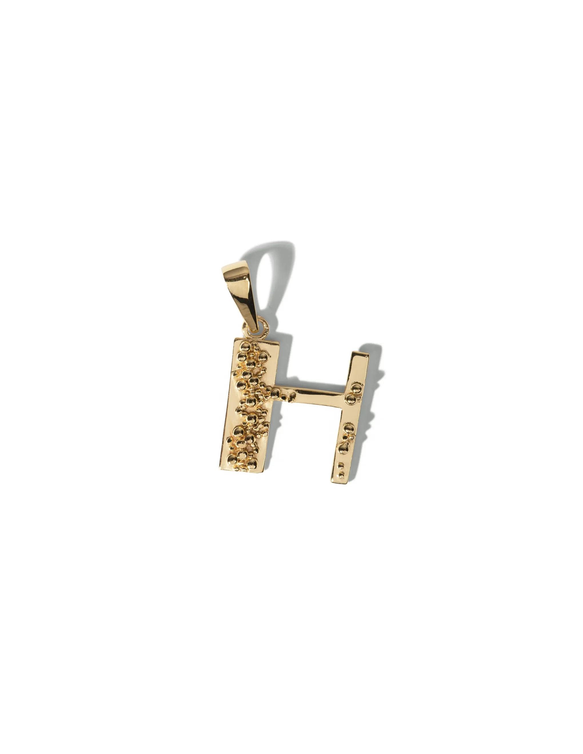 Letter Necklace A-Z <br> Gold Vermeil