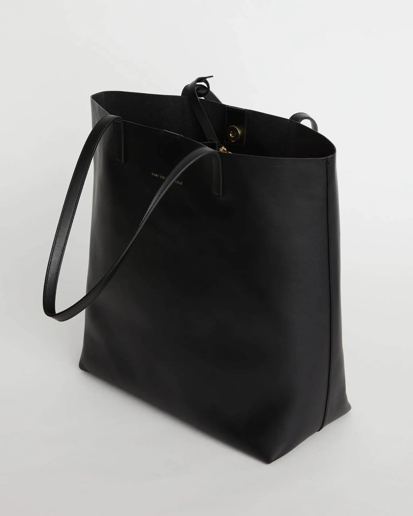 Logan Vertical Leather Tote