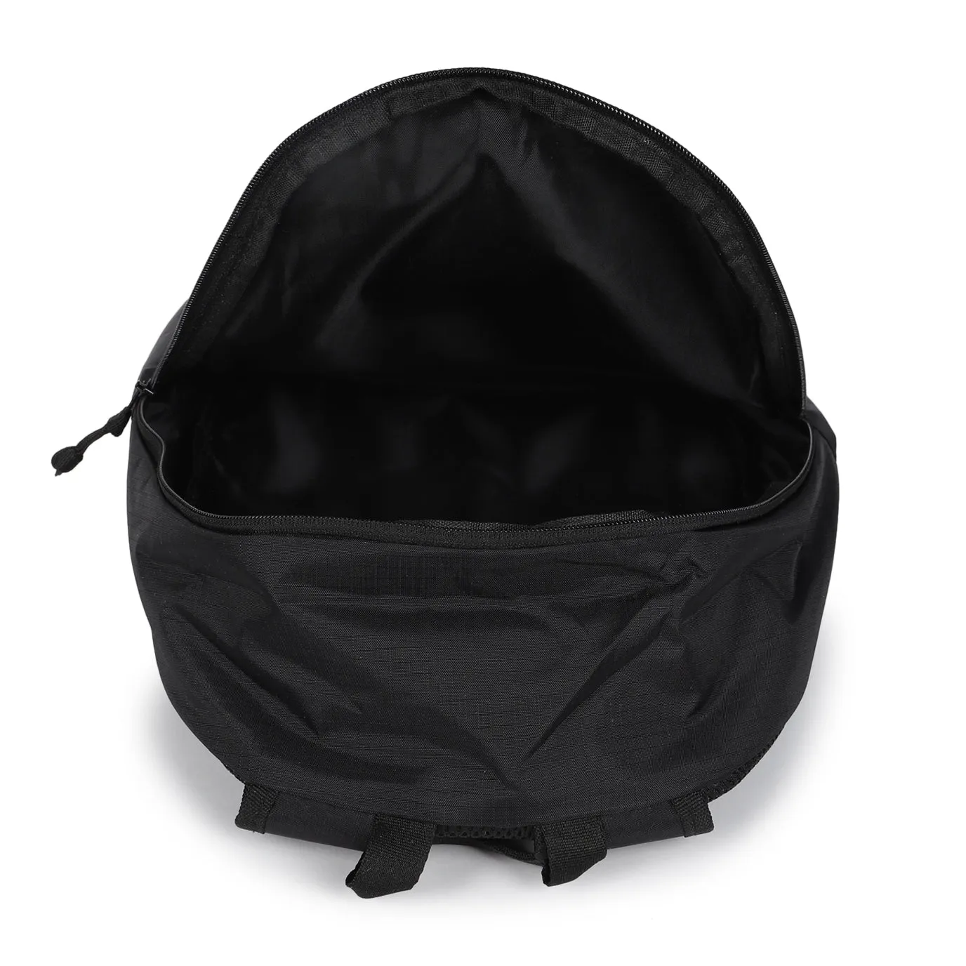 Men's Black Solid Backpack