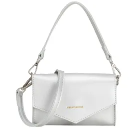 Mini Silver Crossbody Bag