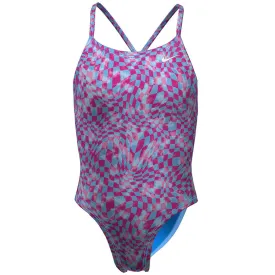 Nike Swim Kid's Charm Multi Print Lace Up Back