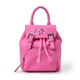 NYLON MINI BACKPACK HOT PINK