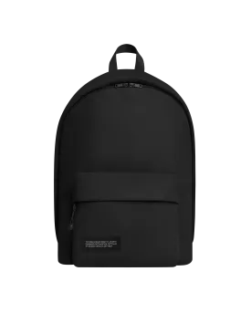 Nylon Padded Backpack—black