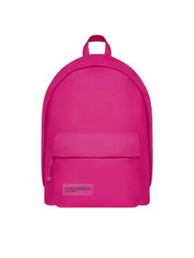 Nylon Padded Backpack—foxglove pink