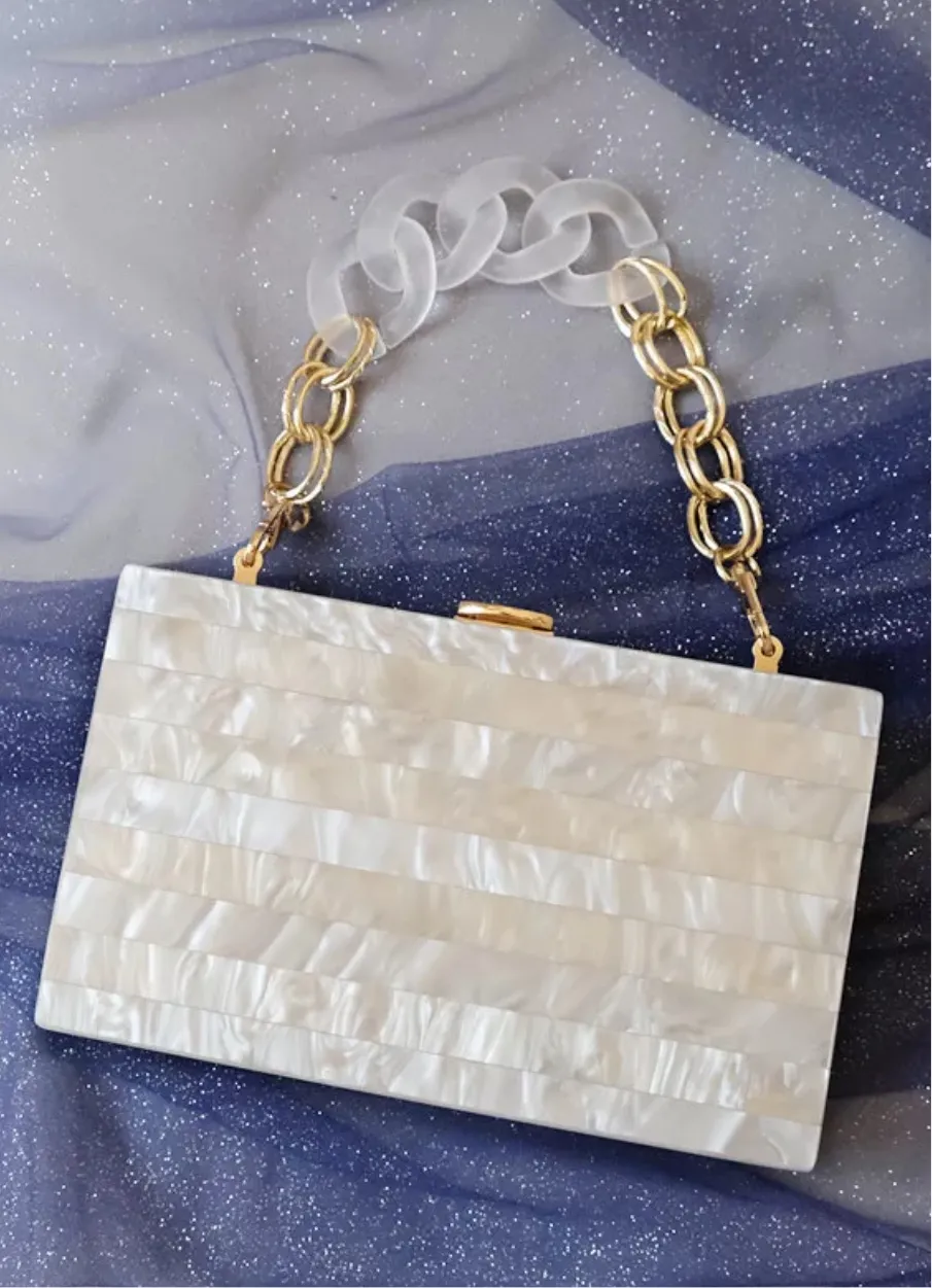 PEARLIZED CLUTCH