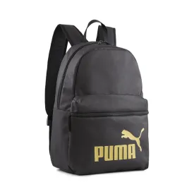 PUMA Phase Backpack - PUMA Black-Golden Logo