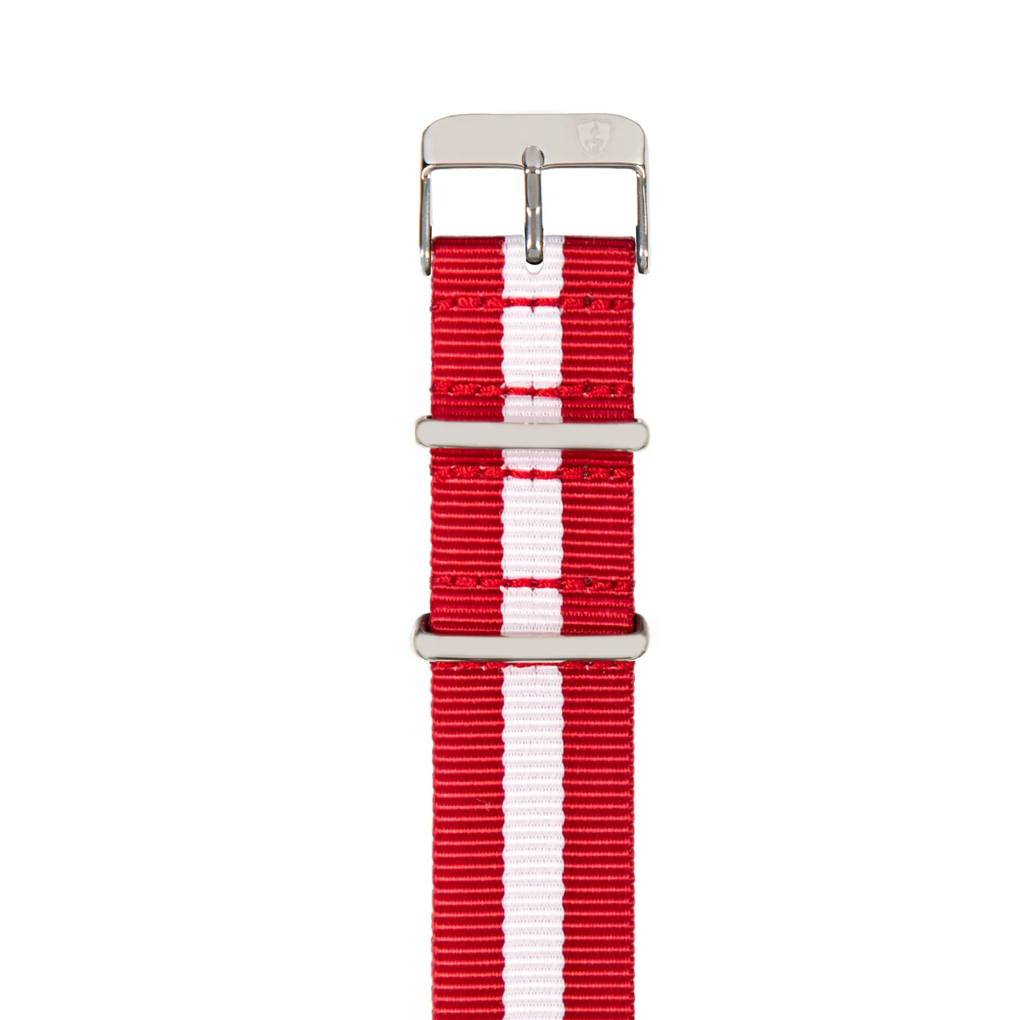 Red & White Canvas Band